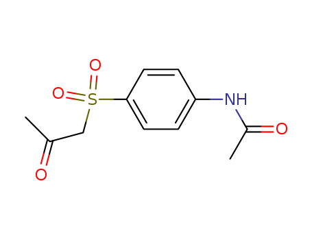 N-[4-(2-oxopropylsulfonyl)phenyl]acetamide cas  4999-02-4