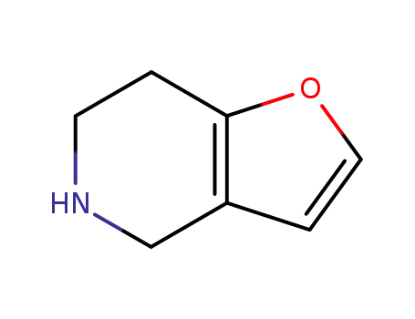 Molecular Structure of 150322-87-5 (4,5,6,7-Tetrahydrofuro[3,2-c]pyridine)