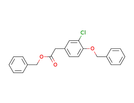benzyl 2-(4-(benzyloxy)-3-chlorophenyl)acetate