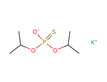 Molecular Structure of 10533-37-6 (potassium O,O-diisopropyl phoshorodithioate)
