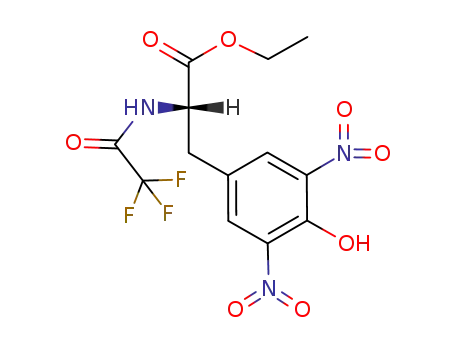 L-Tyrosine, 3,5-dinitro-N-(trifluoroacetyl)-, ethyl ester