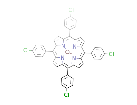 (Tetra(4-chlorophenyl)porphyrinato)copper
