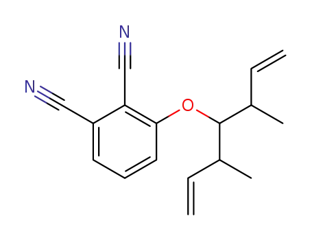 3-(3,5-dimethyl-1,6-heptadiene-4-oxy)phthalonitrile