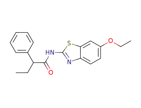 N-(6-ethoxy-1,3-benzothiazol-2-yl)-2-phenylbutanamide