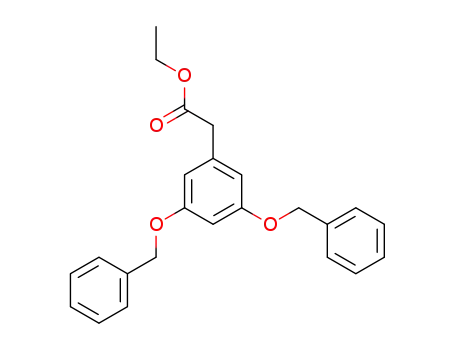 (3,5-bis-benzyloxy-phenyl)-acetic acid ethyl ester