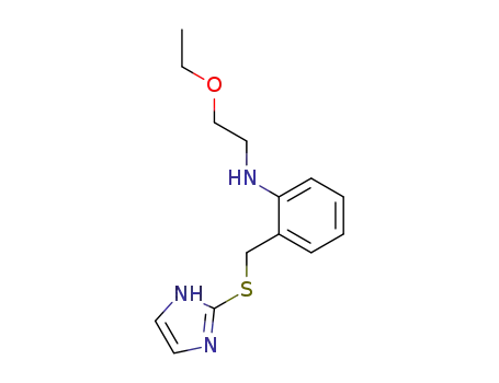 Benzenamine, N-(2-ethoxyethyl)-2-[(1H-imidazol-2-ylthio)methyl]-
