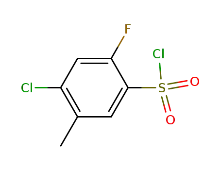 4-Chloro-2-fluoro-5-methylbenzenesulfonyl chloride