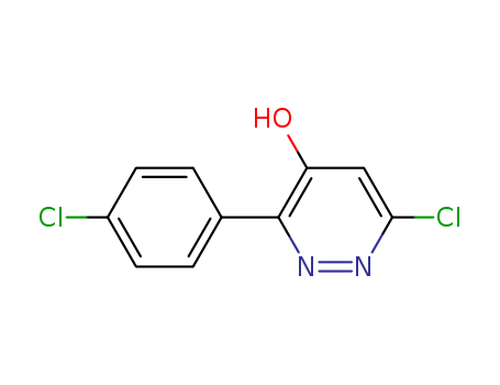 4-Pyridazinol, 6-chloro-3-(4-chlorophenyl)-