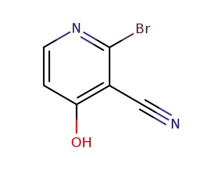 Molecular Structure of 635731-97-4 (2-Bromo-4-hydroxynicotinonitrile)
