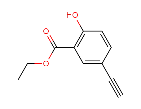 5-ethynyl-2-hydroxy-benzoic acid ethyl ester