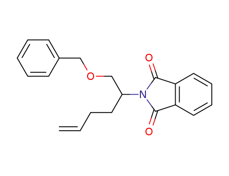 1H-Isoindole-1,3(2H)-dione, 2-[1-[(phenylmethoxy)methyl]-4-pentenyl]-