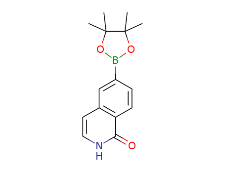 6-(4,4,5,5-tetramethyl-1,3,2-dioxaborolan-2-yl)isoquinolin-1(2H)-one