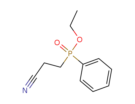 Phosphinic acid, (2-cyanoethyl)phenyl-, ethyl ester