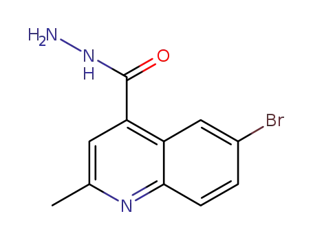 6-Bromo-2-methylquinoline-4-carbohydrazide