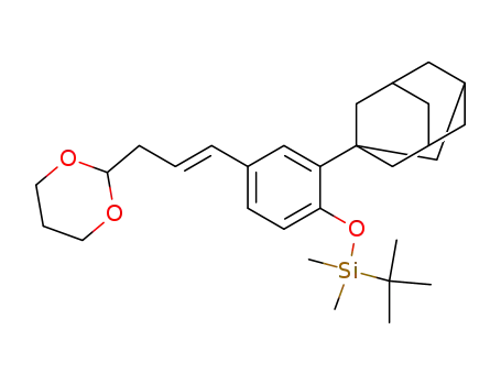 2-[3-[3-(1-adamantyl)-4-tert.butyldimethylsilyloxyphenyl]-allyl]-1,3-dioxane