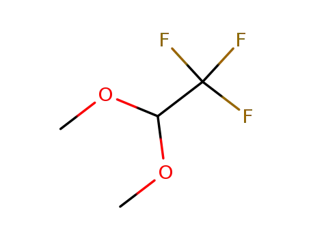 Molecular Structure of 42415-20-3 (TRIFLUOROACETALDEHYDE DIMETHYL ACETAL)