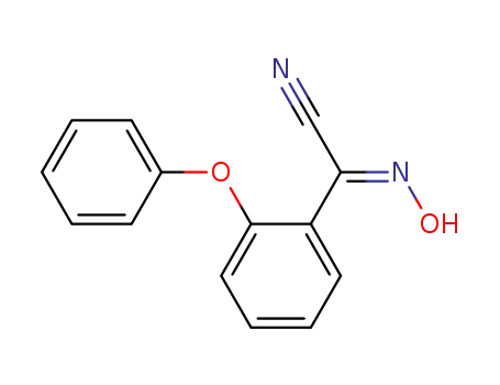 Benzeneacetonitrile, a-(hydroxyimino)-2-phenoxy-, (E)-