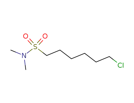 Molecular Structure of 213774-12-0 (N,N-dimethyl-6-chlorohexanesulfonamide)