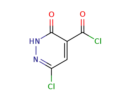 4-Pyridazinecarbonylchloride,6-chloro-2,3-dihydro-3-oxo-(9CI)