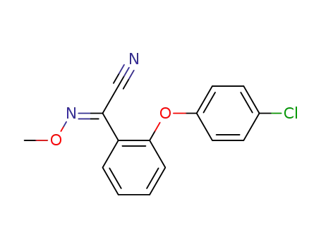 Benzeneacetonitrile, 2-(4-chlorophenoxy)-a-(methoxyimino)-, (E)-
