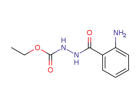 Molecular Structure of 30481-61-9 (Hydrazinecarboxylic acid, 2-(2-aminobenzoyl)-, ethyl ester)