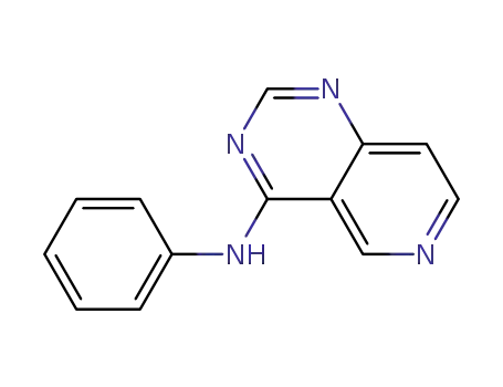 Molecular Structure of 171178-61-3 (Pyrido[4,3-d]pyrimidin-4-amine, N-phenyl-)