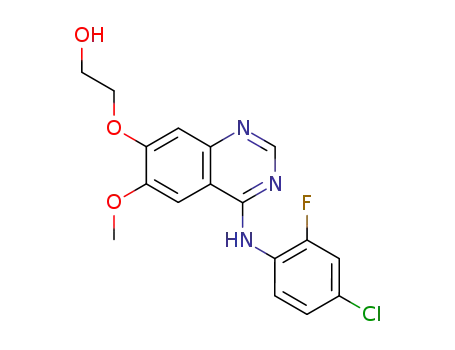 Ethanol,
2-[[4-[(4-chloro-2-fluorophenyl)amino]-6-methoxy-7-quinazolinyl]oxy]-