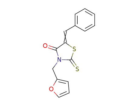 5-benzylidene-3-(furan-2-ylmethyl)-2-sulfanylidene-1,3-thiazolidin-4-one