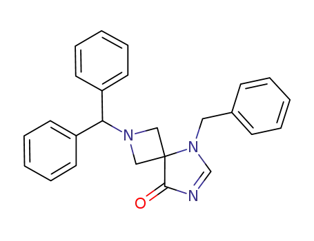 2-benzhydryl-5-benzyl-2,5,7-triazaspiro[3.4]oct-6-en-8-one
