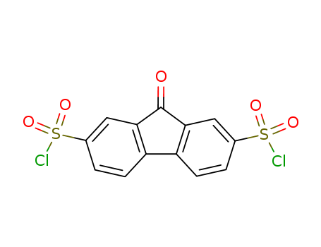 Fluoren-9-one-2,7-disulfonyl chloride 13354-21-7