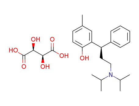 (R)-N,N-diisopropyl-3-(2-hydroxy-5-methylphenyl)-3-phenylpropanamine L-hydrogen tartrate