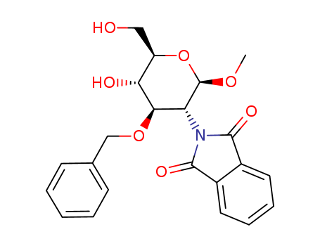 Methyl 3-O-Benzyl-2-deoxy-2-N-phthalimido-b-D-glucopyranoside