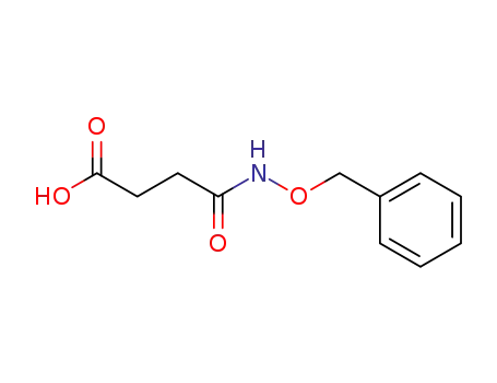 Molecular Structure of 56439-34-0 (Butanoic acid, 4-oxo-4-[(phenylmethoxy)amino]-)