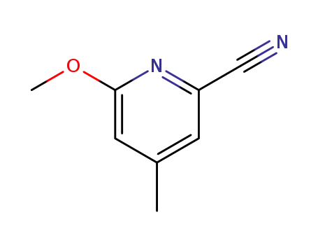 2- 피리딘 카르보니 트릴, 6- 메 톡시 -4- 메틸 - (9CI)