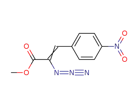 2-Propenoic acid, 2-azido-3-(4-nitrophenyl)-, methyl ester