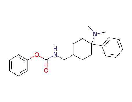 Molecular Structure of 695212-95-4 ((4-dimethylamino-4-phenyl-cyclohexylmethyl)-carbamic acid phenyl ester)