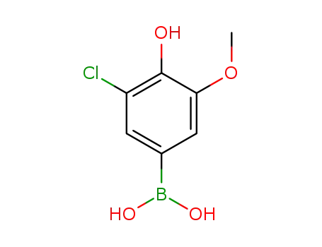 3-클로로-4-하이드록시-5-메톡시페닐보론산, 피나콜 에스테르