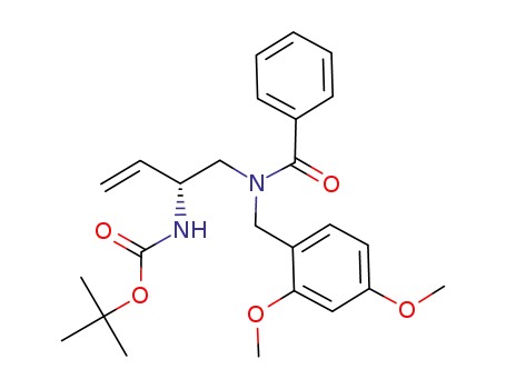 (R)-(+)-tert-butyl [1-(N-(2,4-dimethoxybenzyl)benzamido)but-3-en-2-yl]carbamate