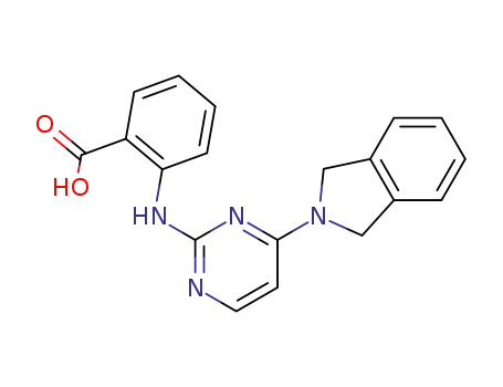 Benzoic acid, 2-[[4-(1,3-dihydro-2H-isoindol-2-yl)-2-pyrimidinyl]amino]-