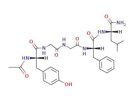 L-Leucinamide, N-acetyl-L-tyrosylglycylglycyl-L-phenylalanyl-