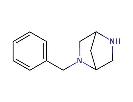 Molecular Structure of 114086-14-5 (2-BENZYL-2,5-DIAZA-BICYCLO[2,2,1]HEPTANE)