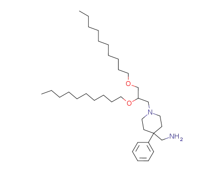 4- 아미노 메틸 -1- [2,3- 비스 (데 실옥시) 프로필] -4- 페닐 피 페리 딘
