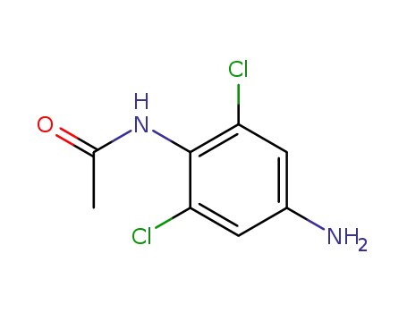 Molecular Structure of 83386-07-6 (N-(4-amino-2,6-dichloro-phenyl)acetamide)