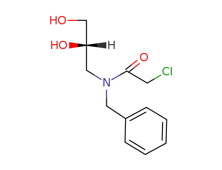 Acetamide, 2-chloro-N-(2,3-dihydroxypropyl)-N-(phenylmethyl)-, (S)-