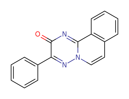 2H-[1,2,4]Triazino[3,2-a]isoquinolin-2-one, 3-phenyl-