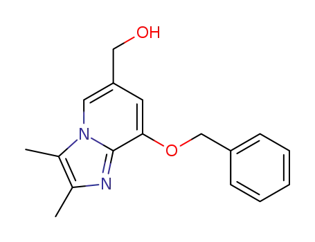 8-Benzyloxy-6-hydroxymethyl-2,3-dimethylimidazol[1,2-a]pyridine