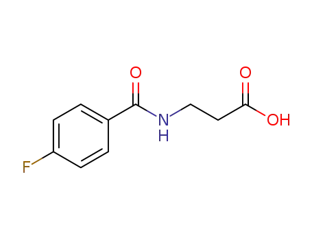 3-[(4-fluorobenzoyl)amino]propanoic Acid