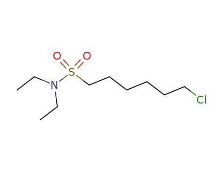 Molecular Structure of 213774-14-2 (N,N-diethyl-6-chlorohexanesulfonamide)