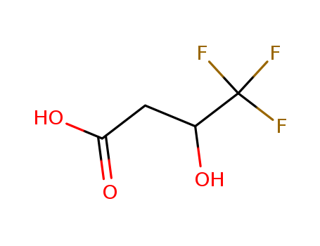 (+/-)-3-Hydroxy-4,4,4-trifluorobutanoic acid 97+%