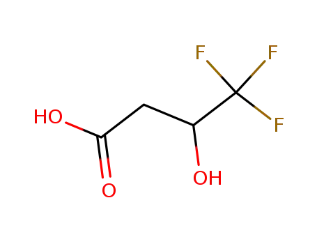 Molecular Structure of 86884-21-1 ((RS)-4,4,4-TRIFLUORO-3-HYDROXYBUTYRIC ACID)